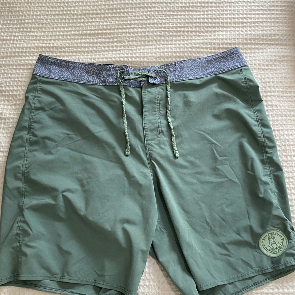 Men's Green Swim Shorts